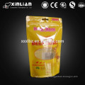 Laminated Material recloseable stand up pouches with window